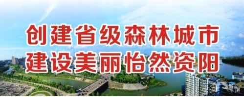 www.大阴茎创建省级森林城市 建设美丽怡然资阳